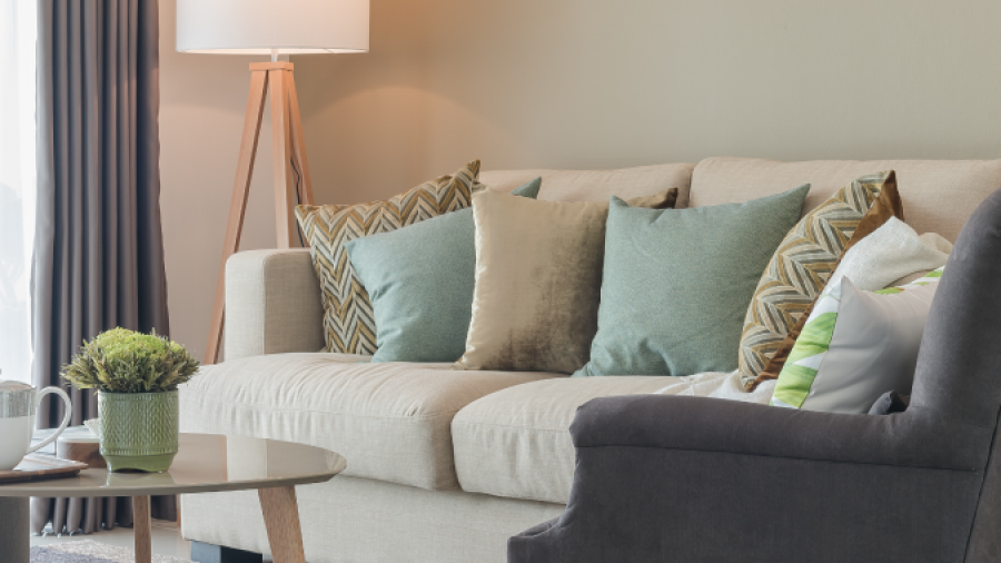 furniture in a home