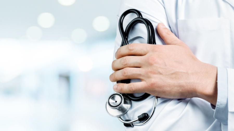 doctor at a hospital