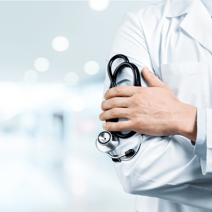 doctor at a hospital