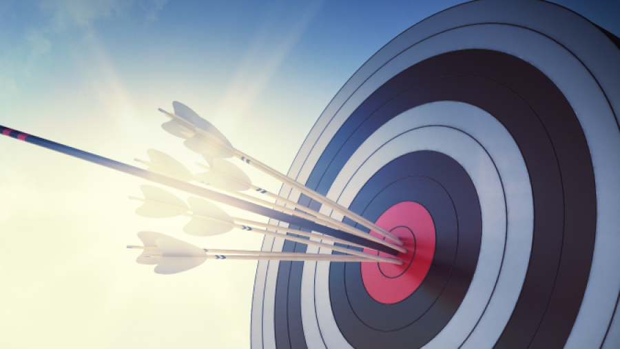Bullseye target