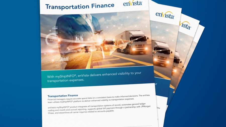 transportation finance data sheet