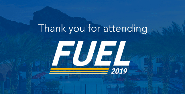 Fuel Thank You Banner