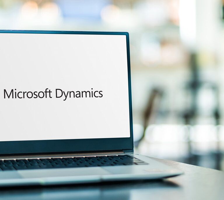 dynamics 365 on laptop