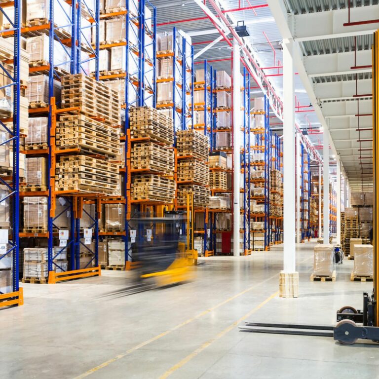 A warehouse uses lean manufacturing for better inventory management