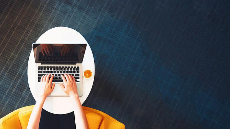 Image of a Mac laptop