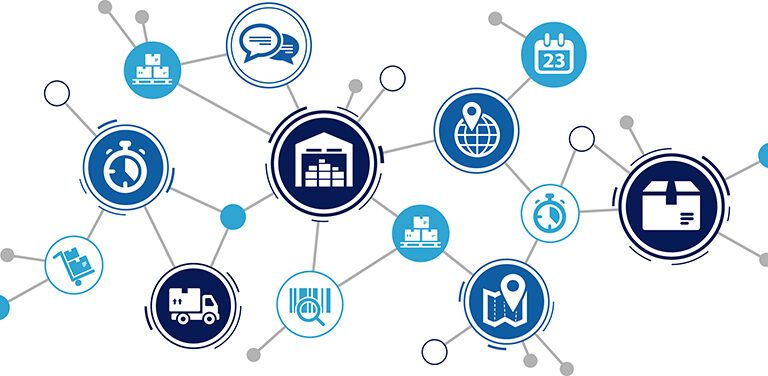 Supply chain visibility web