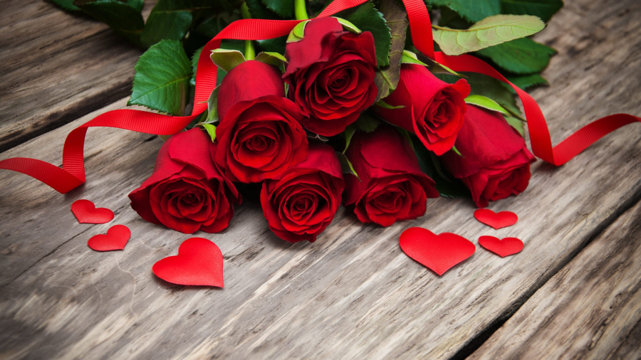 A bouquet of roses