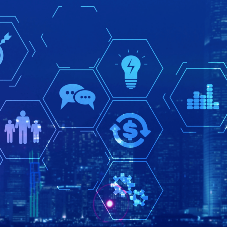 Blue Graphics Image