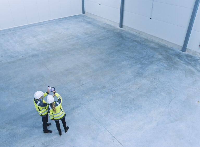 warehouse floor plan
