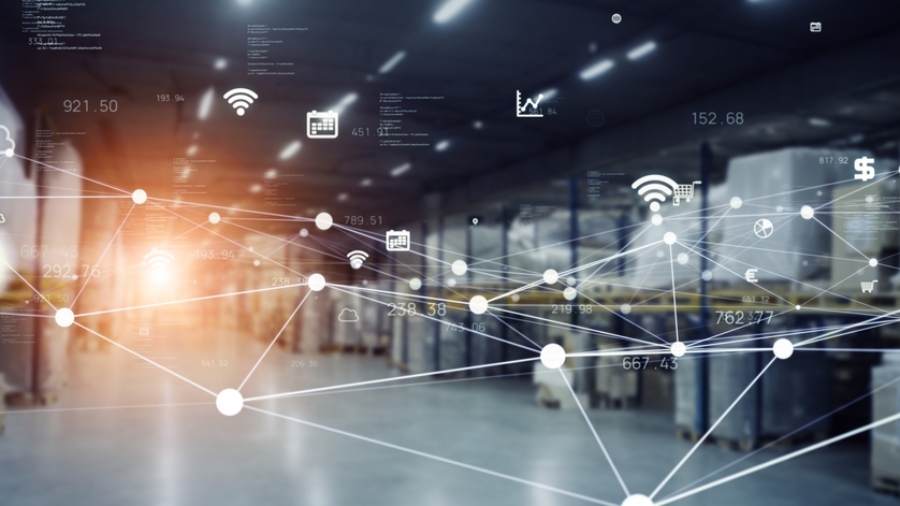 Logistics,Warehouse,And,Communication,Network.