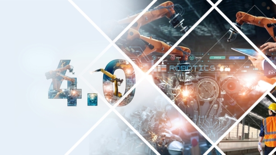 Industry,Business,And,Economic,Growth,On,Global.,Innovative,And,Technology