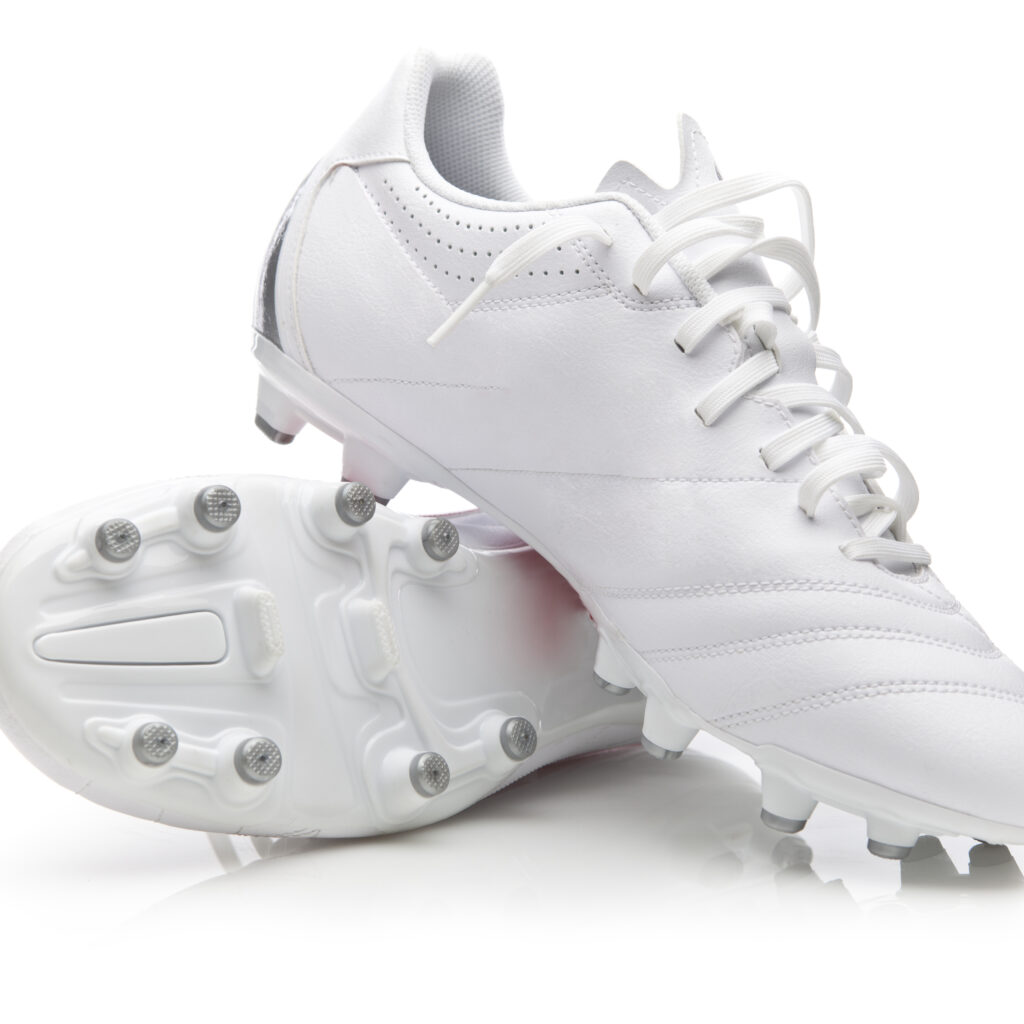 Pair of white shoes