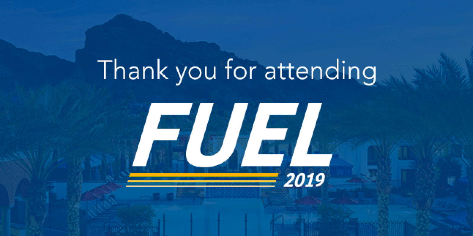Fuel Thank You Banner