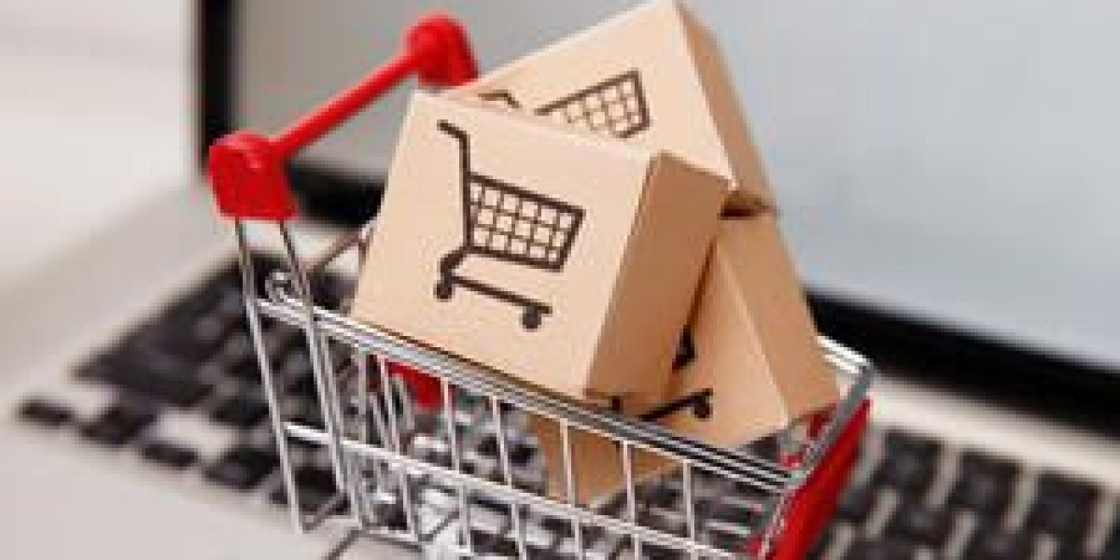 Packages in a shopping cart