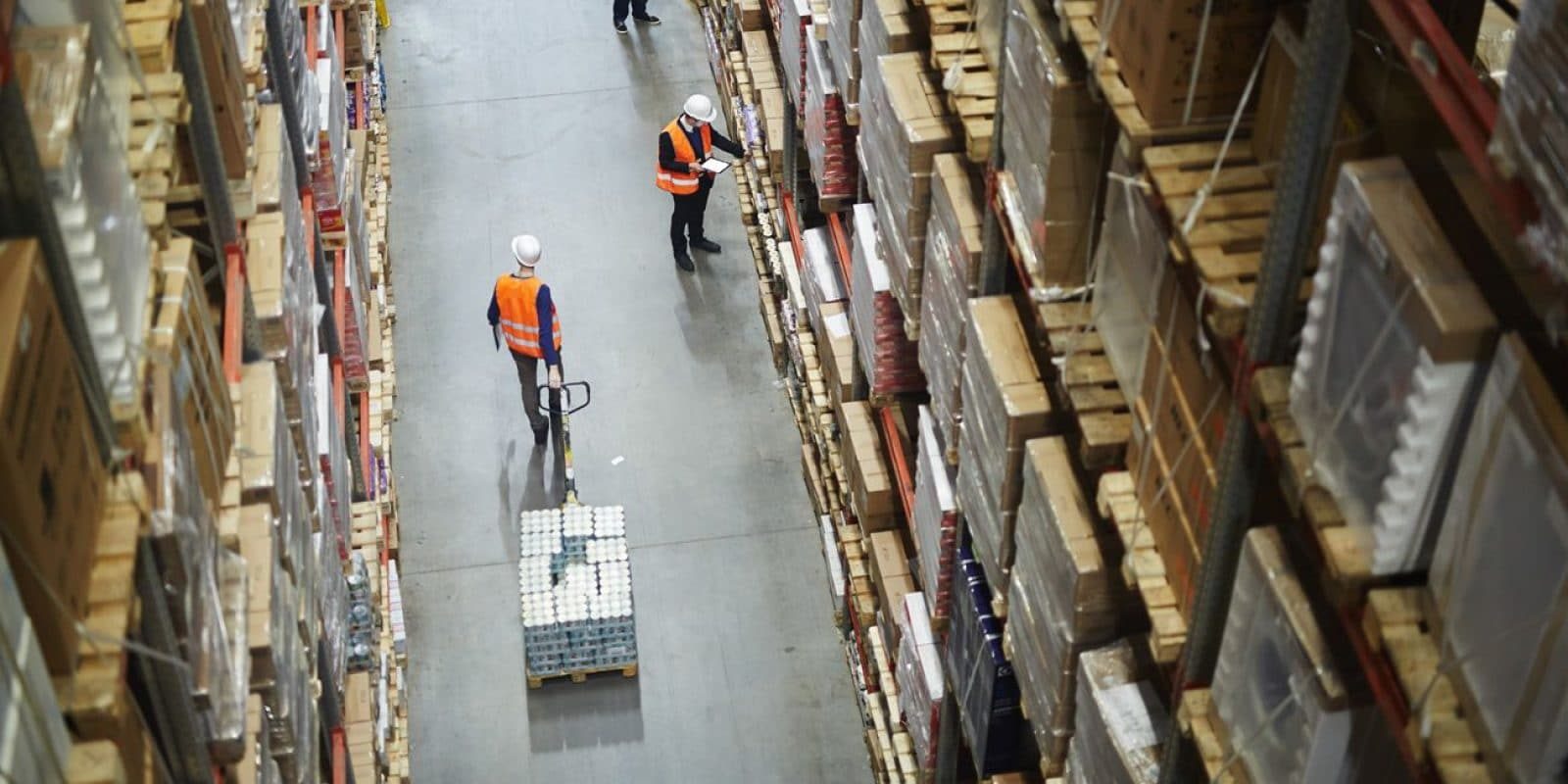 OMS is used for inventory visibility in a warehouse.