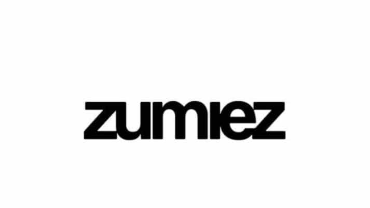 Black Zumiez logo in bold, lowercase letters on a plain white background.