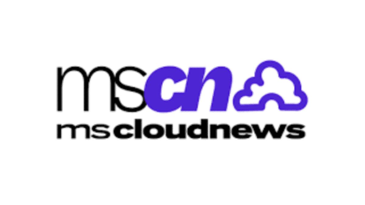 Logo for mscloudnews with the letters mscn in black and purple text, and a purple cloud icon next to cn. mscloudnews is written in bold black text underneath.