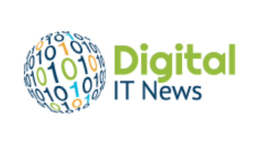A logo with a globe made of blue, green, and orange binary numbers 0 and 1—hinting at Microsoft Copilot innovation—next to the words Digital IT News in green and blue text on a white background.