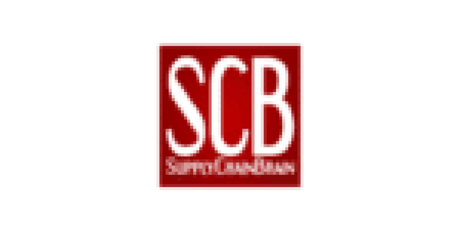 Logo with a red square background featuring large white letters SCB and smaller text below reading SupplyChainBrain.